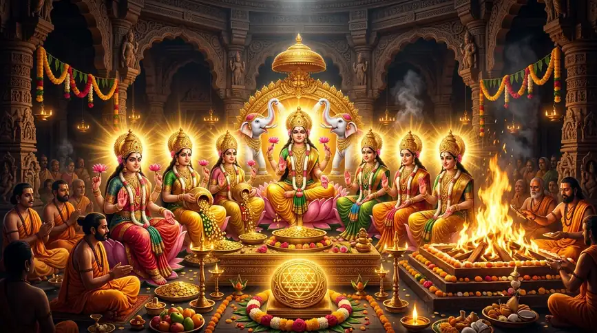 माँ अष्टलक्ष्मी 16 दिवसीय महा अनुष्ठान एवं सर्व कर्ज मुक्ति लक्ष्मी महायज्ञ (16-Day Ashta Lakshmi Anusthan & Karz Mukti Yagya) माँ अष्टलक्ष्मी 16 दिवसीय महा अनुष्ठान एवं सर्व कर्ज मुक्ति लक्ष्मी महायज्ञ (16-Day Ashta Lakshmi Anusthan & Karz Mukti Yagya)