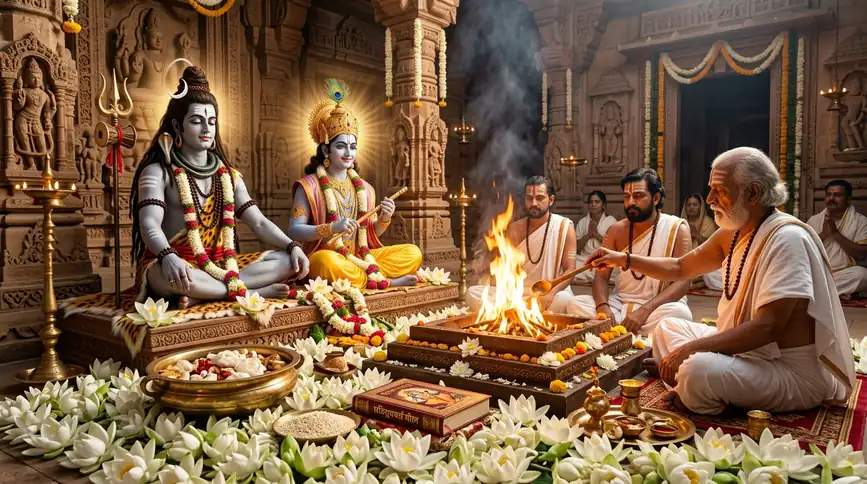 पितृ शांति, श्रीमद्भागवत-गीता संपूर्ण पाठ एवं श्वेत तिल-जौ से तर्पण Pitra Shanti Gita Path & Shwet Til Se Tarpan) पितृ शांति, श्रीमद्भागवत-गीता संपूर्ण पाठ एवं श्वेत तिल-जौ से तर्पण Pitra Shanti Gita Path & Shwet Til Se Tarpan)